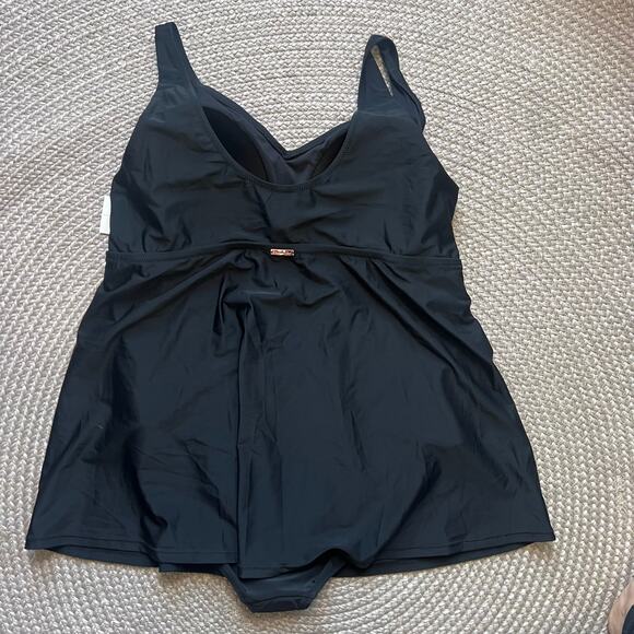Raisins Curve One Piece Swimsuit Sz 24W - Picture 3 of 4